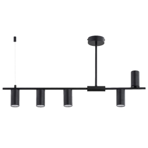 LAMPA SUFITOWA ALFA URANOS CZARNA 5xGU10 / 63314