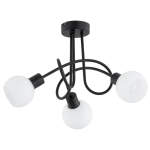 LAMPA SUFITOWA ALFA ERYKA CZARNA 3xE14 / 62525