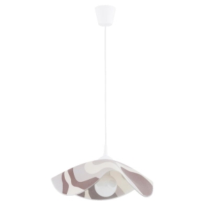 LAMPA WISZĄCA ALFA TOLKA BIAŁA 1xE27 / 61441
