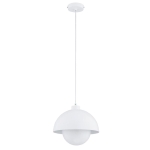 LAMPA WISZĄCA ALFA KUGER BIAŁA 1xE27 / 61439
