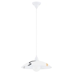 LAMPA WISZĄCA ALFA FLORES BIAŁA 1xE27 / 61430