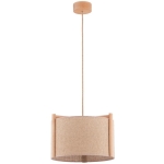 LAMPA WISZĄCA ALFA LEIDI 1 JUTA 1xE27 / 61433