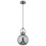 LAMPA WISZĄCA ALFA DEROL GRAFITOWA 1xE27 / 61426