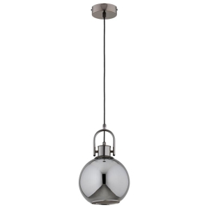 LAMPA WISZĄCA ALFA DEROL GRAFITOWA 1xE27 / 61426