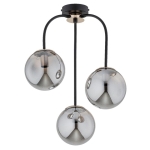 LAMPA SUFITOWA ALFA GAMMA CZARNA 3xE14 / 62508