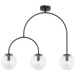 LAMPA SUFITOWA ALFA DILAR CZARNA 3xE14 / 62493