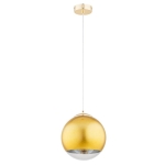 LAMPA WISZĄCA ALFA LEILA ZŁOTA 1xE27 / 61400