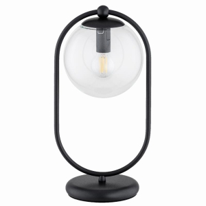 LAMPKA NOCNA ALFA SEBIA CZARNA 1xE14 / 28748