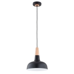 LAMPA WISZĄCA ALFA RODOS CZARNA & ZŁOTA 1xE27 / 61389