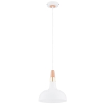 LAMPA WISZĄCA ALFA RODOS BIAŁA 1xE27 / 61388