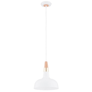 LAMPA WISZĄCA ALFA RODOS BIAŁA 1xE27 / 61388