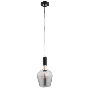 LAMPA WISZĄCA ALFA GARDA CZARNA & ZŁOTA 1xE27 / 61383