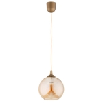 LAMPA WISZĄCA ALFA FICO 200 ZŁOTA 1xE27 / 61376