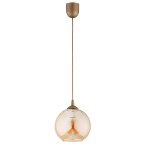 LAMPA WISZĄCA ALFA FICO 200 ZŁOTA 1xE27 / 61376