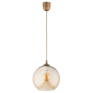 LAMPA WISZĄCA ALFA FICO 250 ZŁOTA 1xE27 / 61377