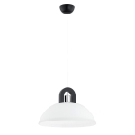 LAMPA WISZĄCA ALFA MIGOT DREWNIANA & CHROM 1xE27 / 61378