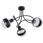 LAMPA SUFITOWA ALFA KARO 1 CZARNA 3xE27 / 62467