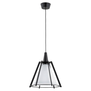 LAMPA WISZĄCA ALFA POMONA DREWNIANA 1xE27 / 61365