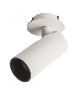 LAMPA SPOT PODTYNKOWY LED 7W 3000K PIASKOWA BIEL /  180015