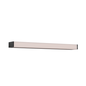 LAMPA KINKIET LED 16W 3000K CZARNY IP44 / 180041-B
