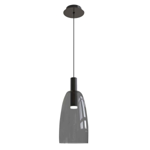 LAMPA WISZĄCA LED | 7W | 3000K | 450Lm GLASS SMOKED GRAY / 1965