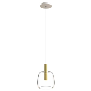 LAMPA WISZĄCA LED | 7W | 3000K | 450Lm CLEAR GLASS / 1968