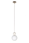 Lampa wisząca RONA 1 drewno bielony / 41673