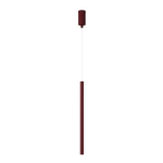 Lampa wisząca SOPEL 1 prosty bordowy / 41827