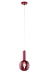 Lampa wisząca VITRUM OCZKO bordowy / 41636