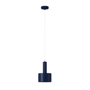 Lampa wisząca VITRUM WALEC granatowy / 41637