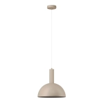 Lampa wisząca VITRUM KOPUŁA M ciepły beż / 41556