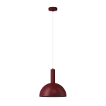Lampa wisząca VITRUM KOPUŁA M bordowy / 41692