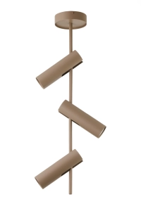 Lampa sufitowa LEDA 3 ciepły beż / 41758