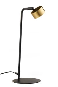 BAR LAMPKA czarny/złoty / 41709