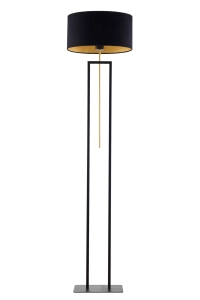 MARII lampa podłogowa czarny/złoty /  41838