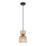 Balme - Lampa wisząca PND-3619-1-BRO-AMB