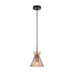 Balme - Lampa wisząca PND-3621-1-BRO-AMB