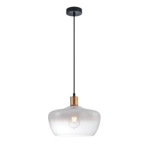 Parola - Lampa wisząca PND-3636-1-BRO-W
