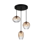 Alias - Lampa wisząca PND-3672-3A-BRO-AMB