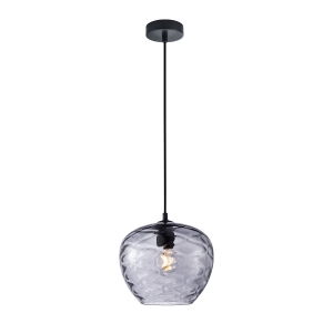 Bresco - Lampa wisząca PND-3033-1-BK-SG