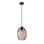Novala - Lampa wisząca PND-3031-1-BK-CF