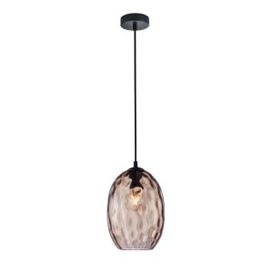 Novala - Lampa wisząca PND-3031-1-BK-CF