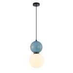 Mastal - Lampa wisząca PND-36603-1L-BK-BLU