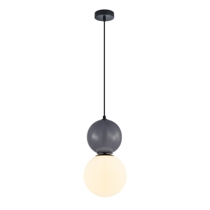 Mastal - Lampa wisząca PND-36603-1L-BK-GR