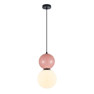 Mastal - Lampa wisząca PND-36603-1L-BK-PK