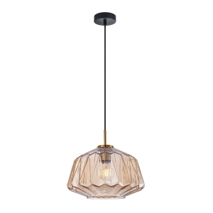 Antita - Lampa wisząca PND-3644-1-BRO-AMB