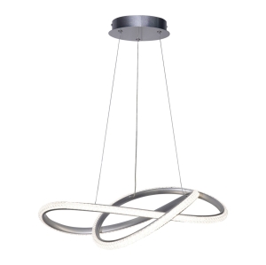Almera - Lampa wisząca PND-64728-SILV