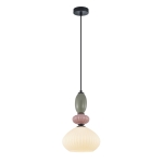 Altra - Lampa wisząca PND-36787-1A-BK-WH