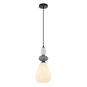 Altra - Lampa wisząca PND-36787-1B-BK-WH