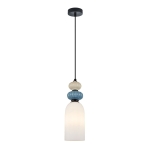 Bonata - Lampa wisząca PND-36573-1A-BK-WH